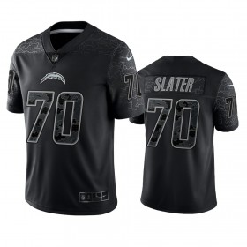 Tröjor Los Angeles Chargers Rashawn Slater 70 Svart Reflective Limited - Män